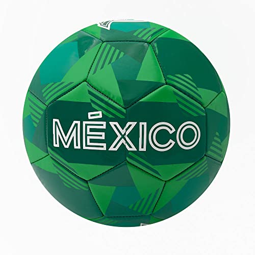 Icon Sports Pelota de fútbol Oficial de la Selección Nacional de México, Talla 5, Prisma, Negro/Dorado